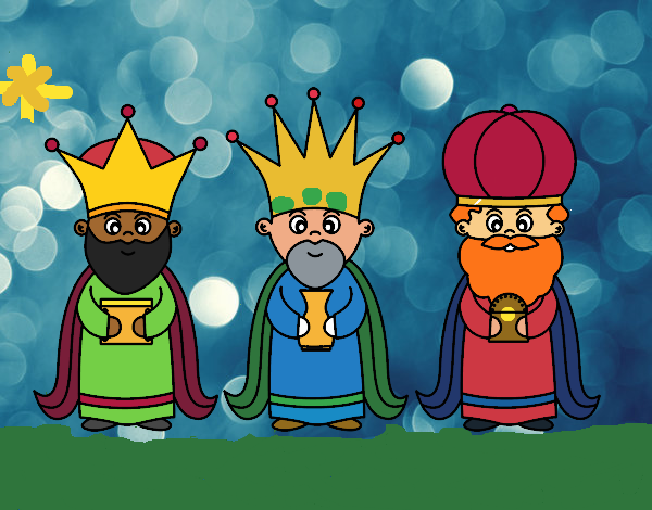 Dibujo de Los 3 Reyes Magos pintado por en  el día 18-12-20 a  las 16:55:05. Imprime, pinta o colorea tus propios dibujos!