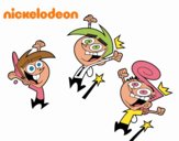 Padrinos Mágicos - Timmy, Wanda y Cosmo