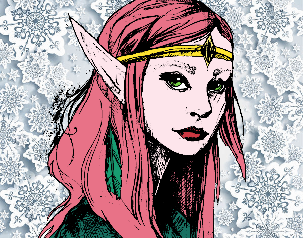 La elfa mas bonita