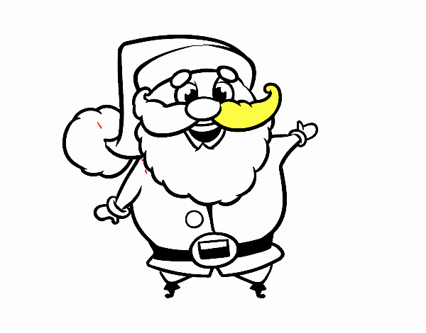 Santa claus gracioso