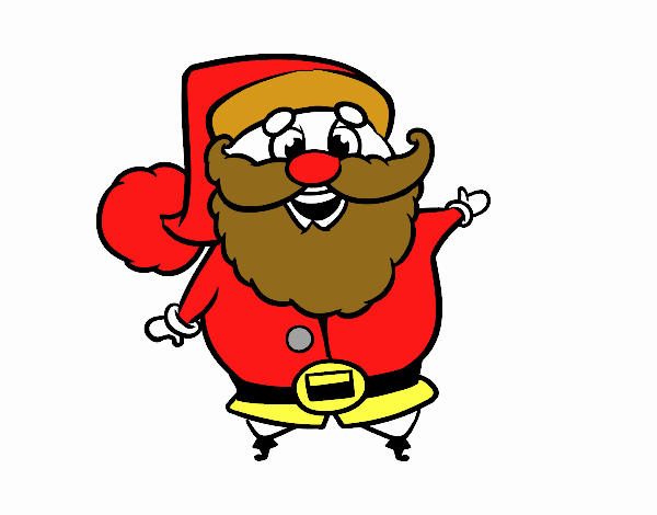 Santa claus gracioso