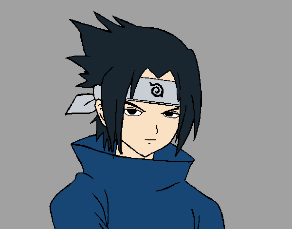 Sasuke enfadado