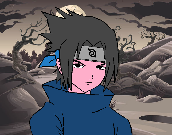 Sasuke enfadado