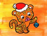 Tigre navideño