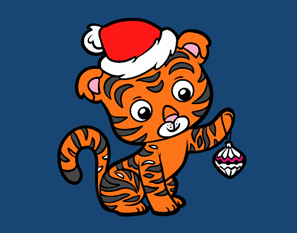 Tigre navideño