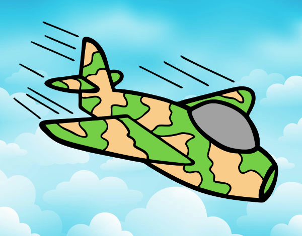 Avión de camuflaje