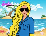 Barbie con gafas de sol