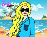 Barbie con gafas de sol