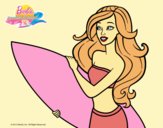 Barbie va a surfear