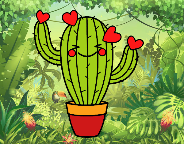 Cactus corazón