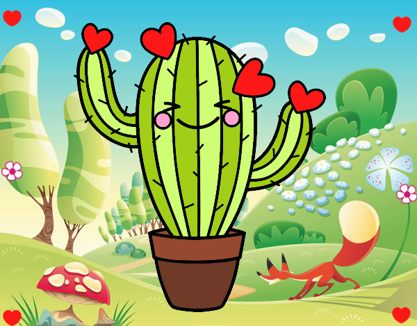 Cactus corazón