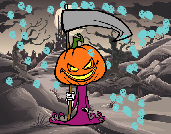 Calabaza de Halloween mortífera