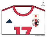 Camiseta del mundial de fútbol 2014 de Japón