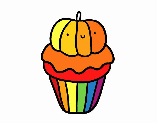 Halloween cupcake