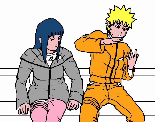 Hinata y Naruto