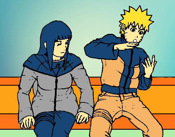 Hinata y Naruto