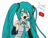 Miku Hatsune vocaloid