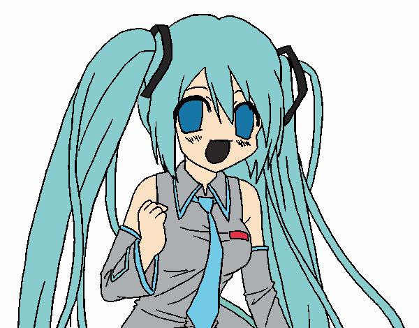 Miku Hatsune vocaloid