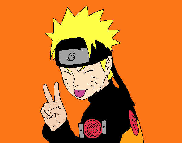 Naruto sacando lengua