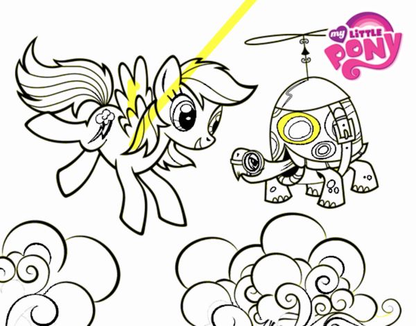 Rainbow Dash y la tortuga tanque