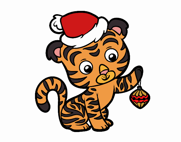 Tigre navideño