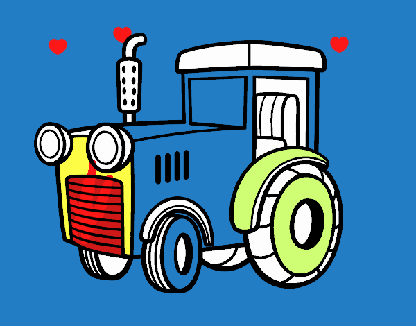 Un tractor