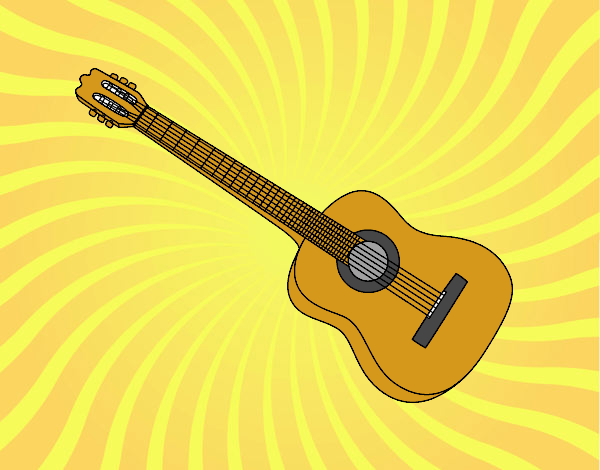 Una guitarra española