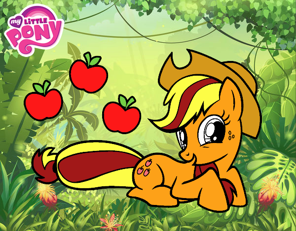 Applejack y sus manzanas