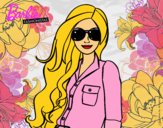 Barbie con gafas de sol