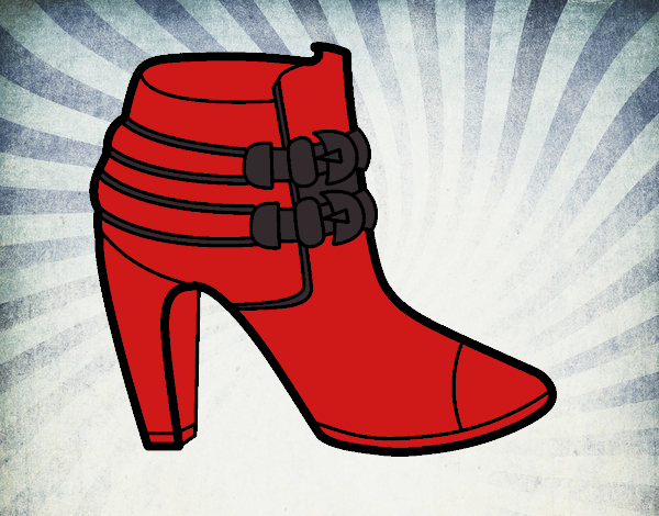 botin rojo  