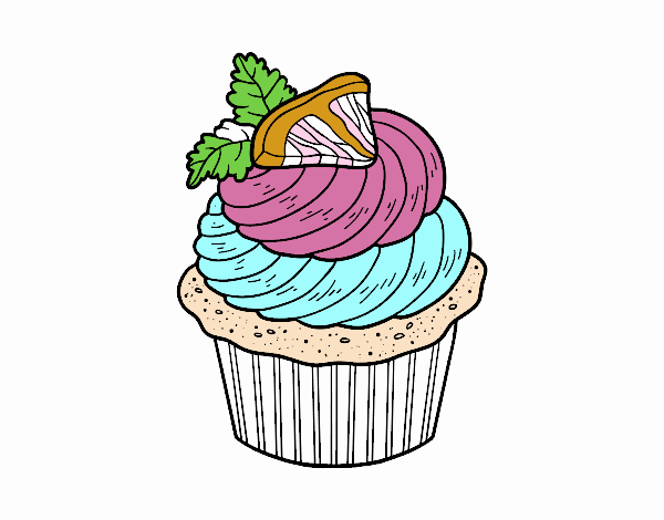 Cupcake de limón