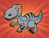 Dinosaurio velociraptor