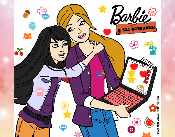 El nuevo portátil de Barbie