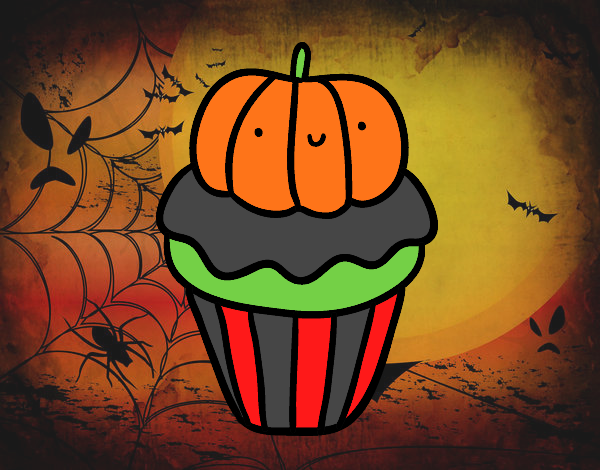 Halloween cupcake