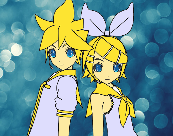 Len y Rin Kagamine Vocaloid