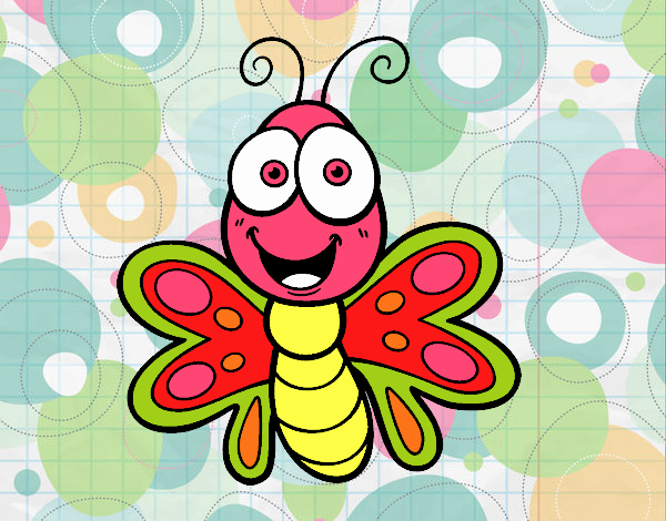 Mariposa sonriente