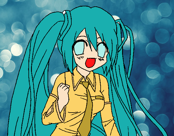 Miku Hatsune vocaloid