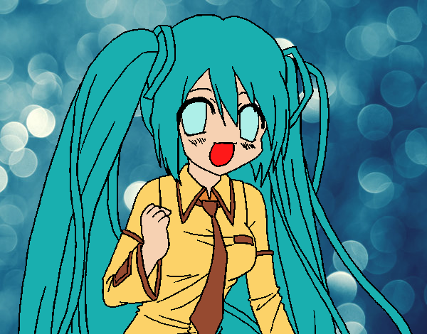 Miku Hatsune vocaloid