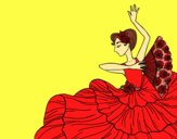 Mujer flamenca