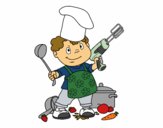 Niño cocinero