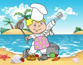 Niño cocinero