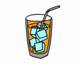 Un vaso de refresco