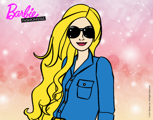 Barbie con gafas de sol