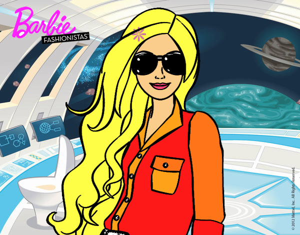 Barbie con gafas de sol