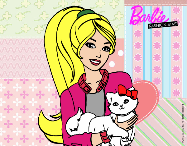 barbie   y   su  gata   roas