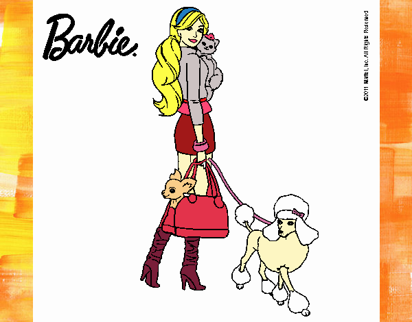 Barbie elegante