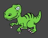 Dinosaurio velociraptor