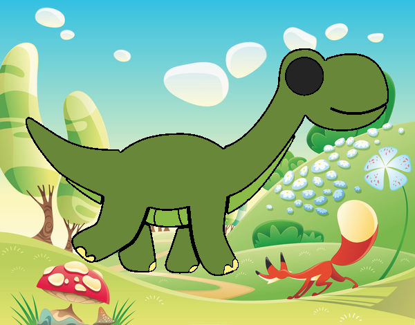 Diplodocus feliz