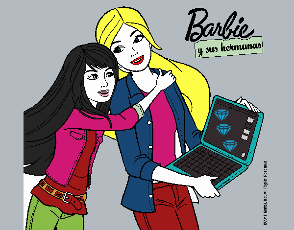 El nuevo portátil de Barbie