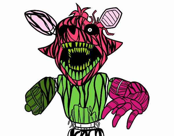 Foxy terrorífico de Five Nights at Freddy's